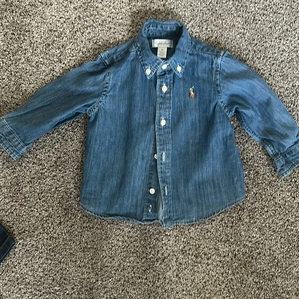 Ralph Lauren 9 months button down